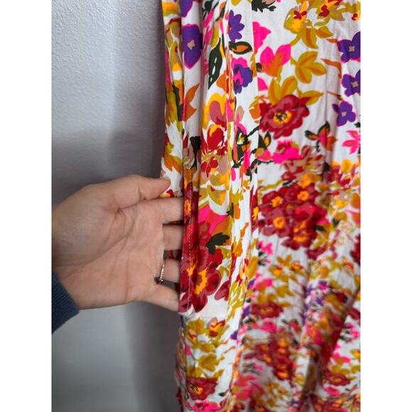 Natural Life Floral Maxi Dress Size Medium - Picture 7 of 8